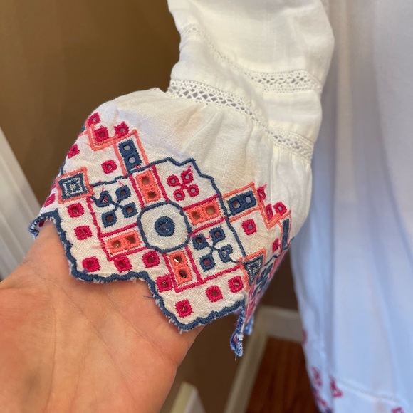 Vineyard Vines Linen Dress Size 12 - Picture 4 of 5